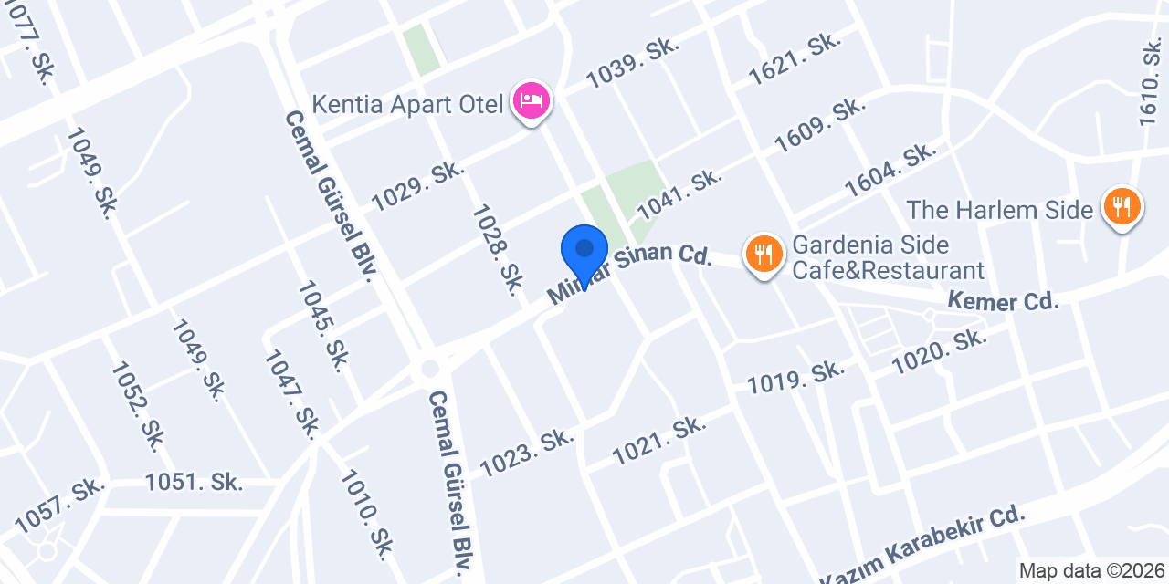 KULAÇ RENT A CAR SİDE konumu