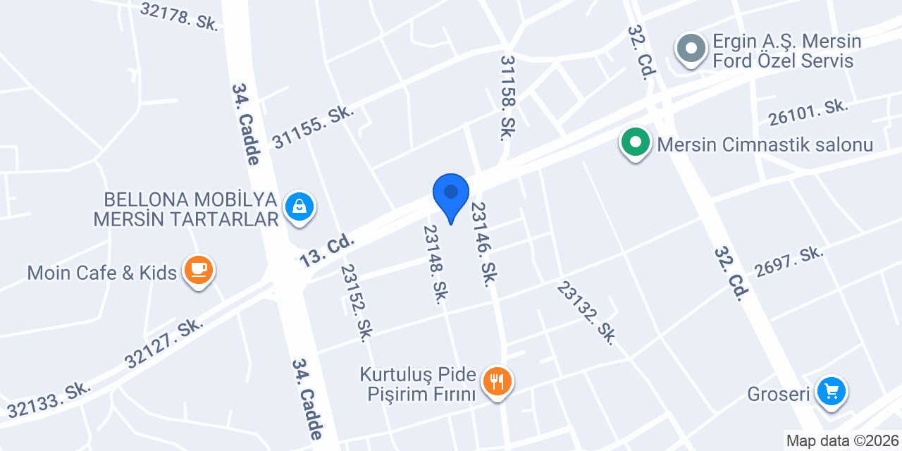 Puffy | Mersin konumu