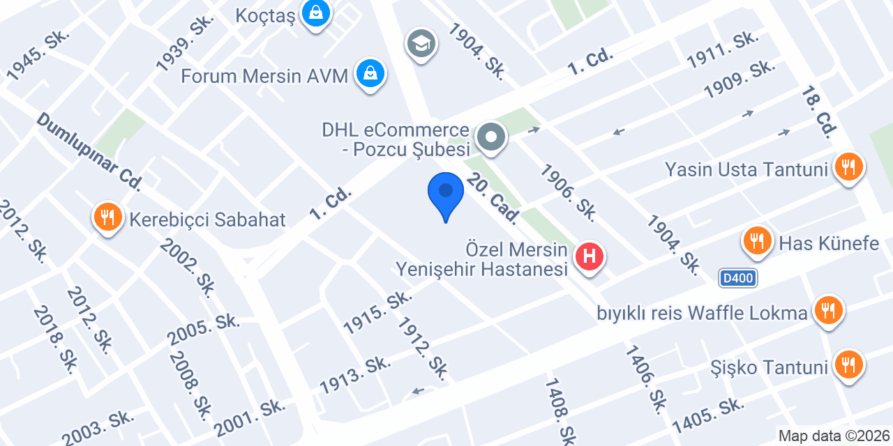 STRADİVARİUS MERSİN FORUM konumu