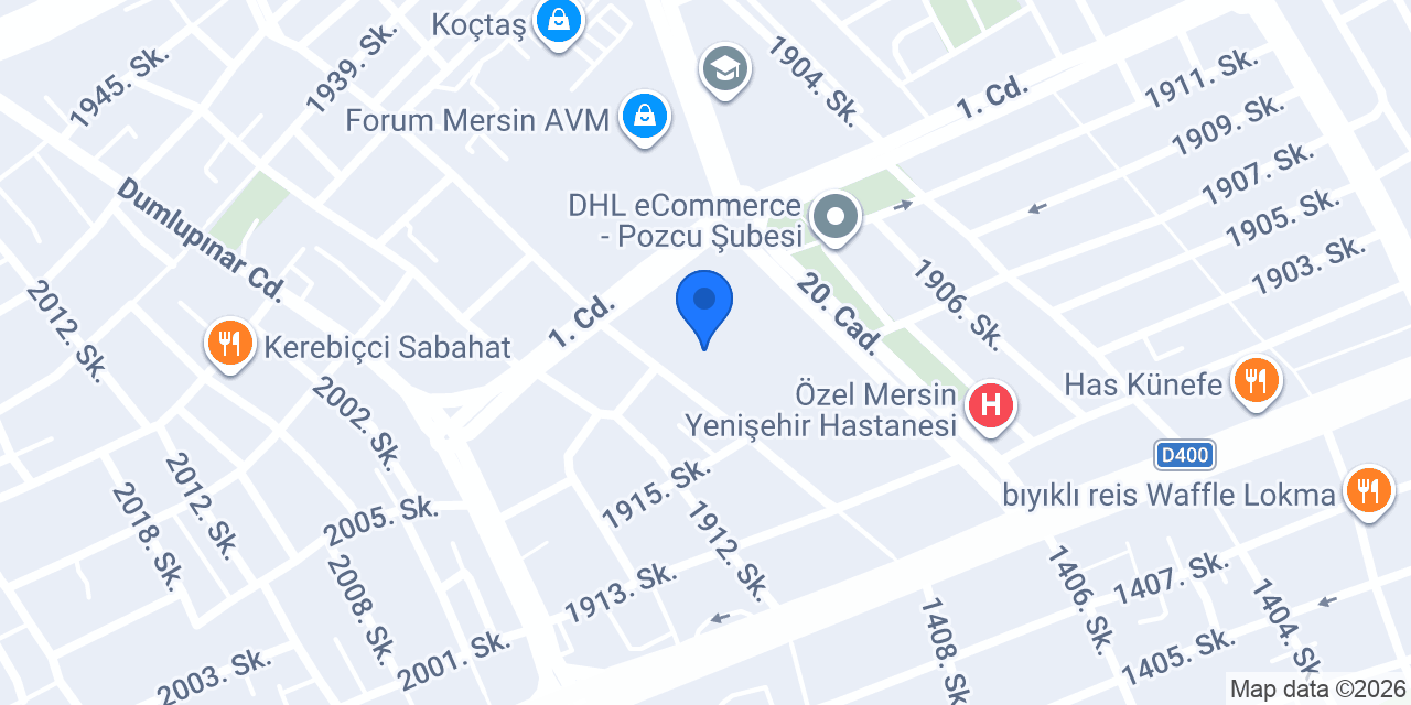 Hotiç konumu
