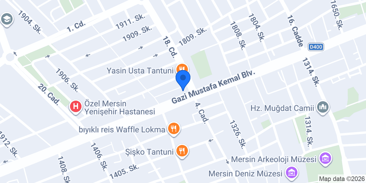 Pozcu Emlak Taksi konumu