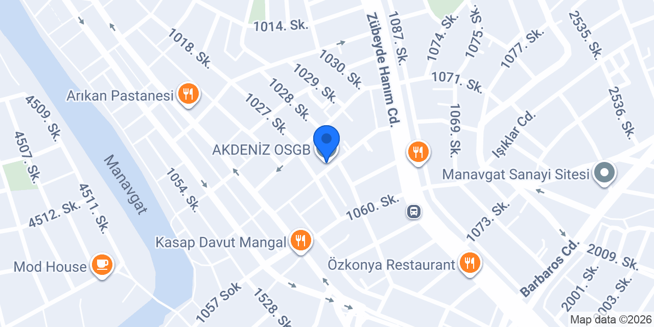 AKDENİZ OSGB konumu