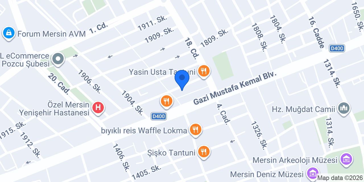 Mersin Birecik Sofrası konumu