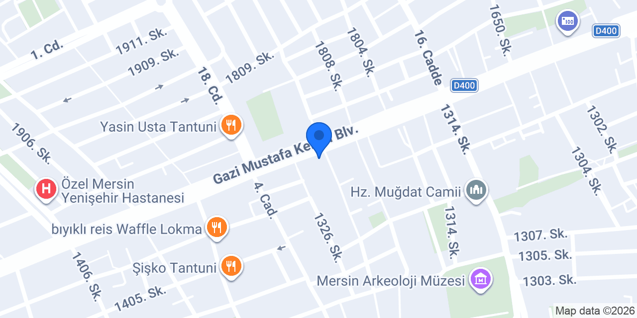 Karaca konumu