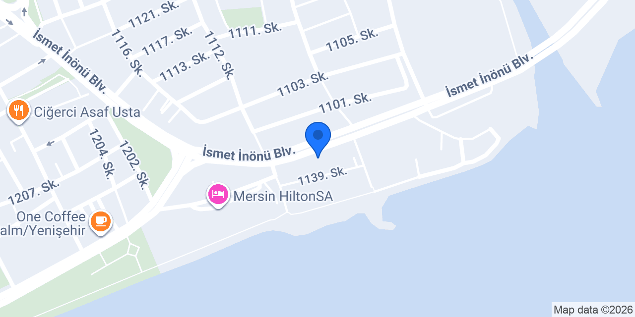 Mersin Deniz Ticaret Odası konumu