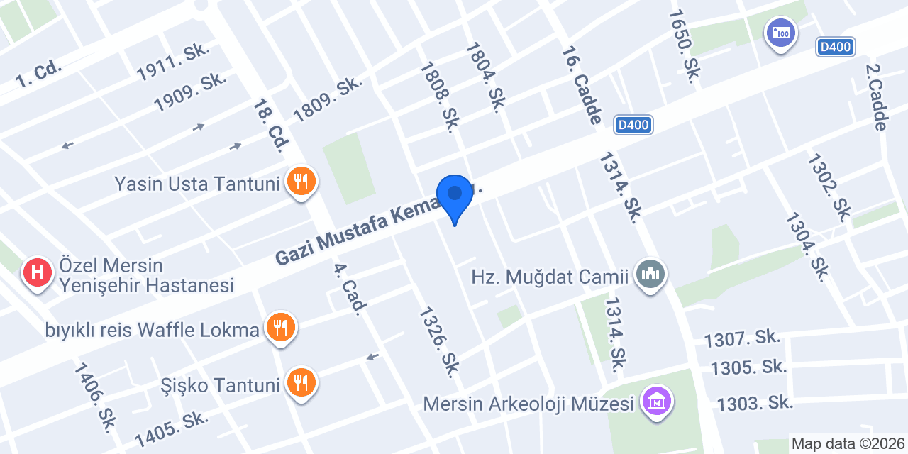 Dt. Nergiz Şengül konumu