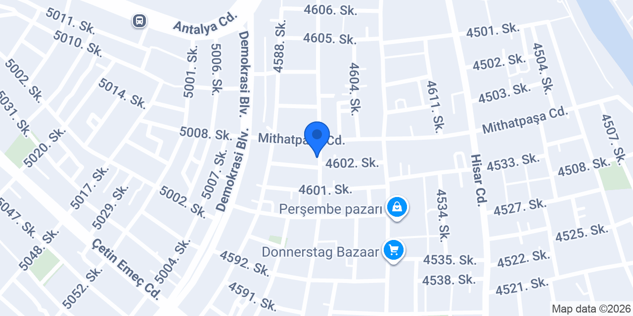 Yükseloğlu Yapı Mimarlık Mühendislik konumu