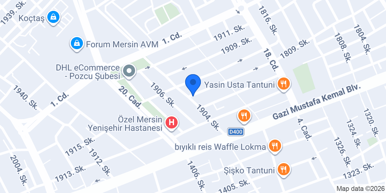 MERTES MEKANİK TAAHHÜT konumu
