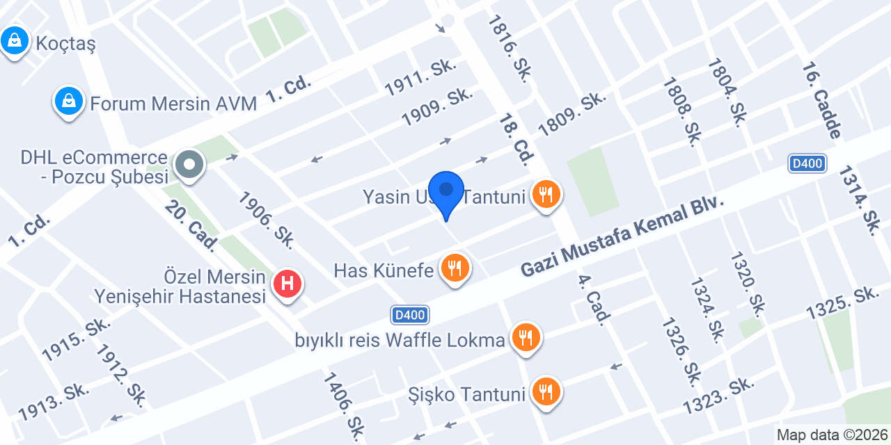 Shogun Biftek Tantuni konumu