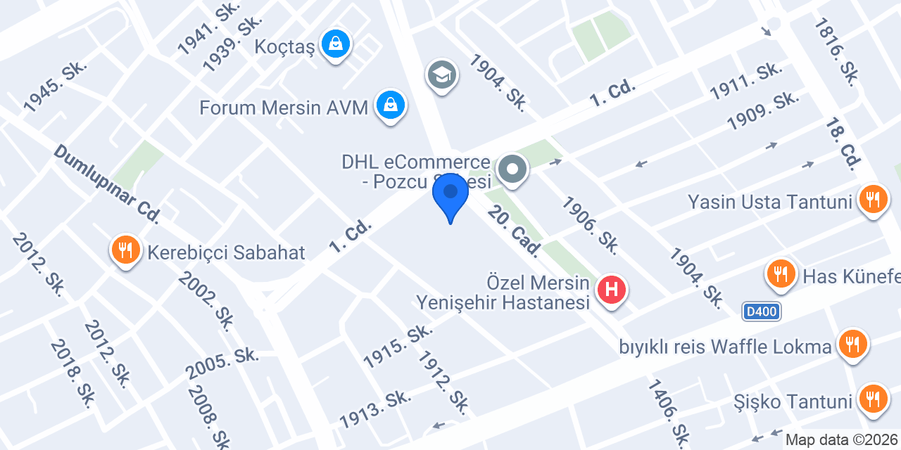 Özdilek Ev Tekstili konumu