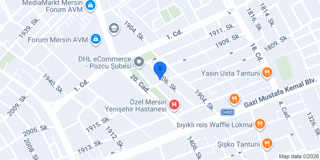 Florya Terzi konumu