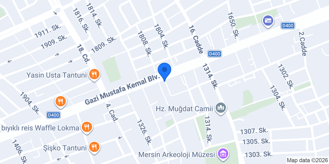 SİMDO PREMİUM DONDURMA MERSİN konumu