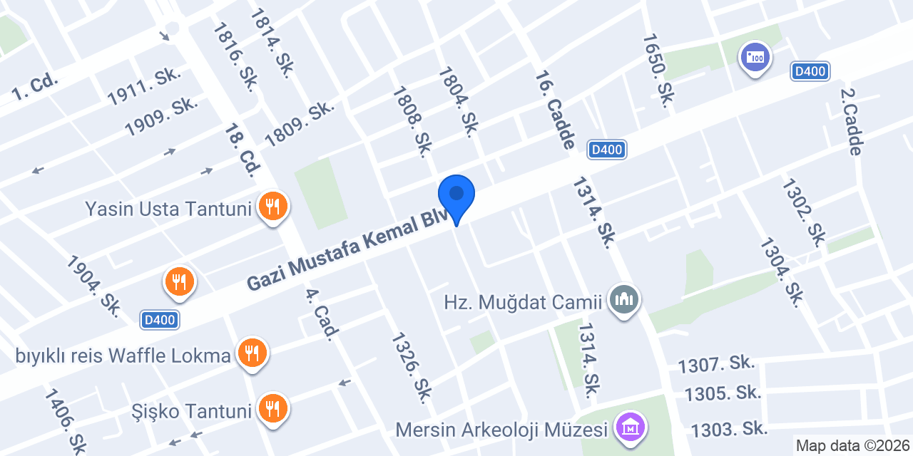 Domino's Pizza Pozcu konumu