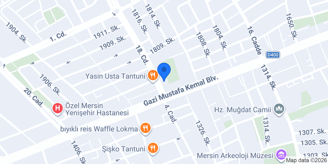 Denizkızı Pastanesi konumu