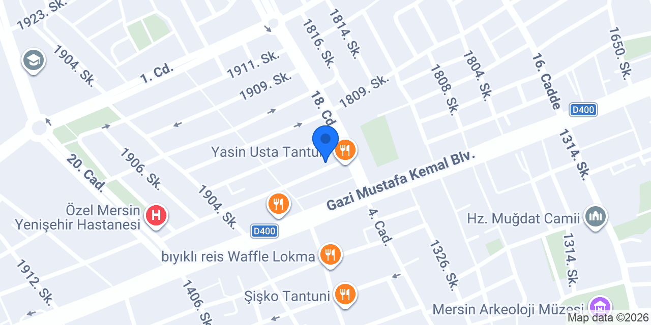 MERSIN HALLEY INTERNET & PS CAFE konumu