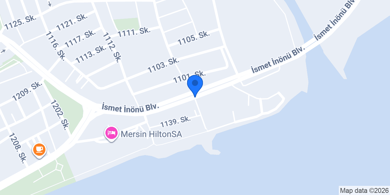 Yapı Kredi - Mersin Şubesi konumu