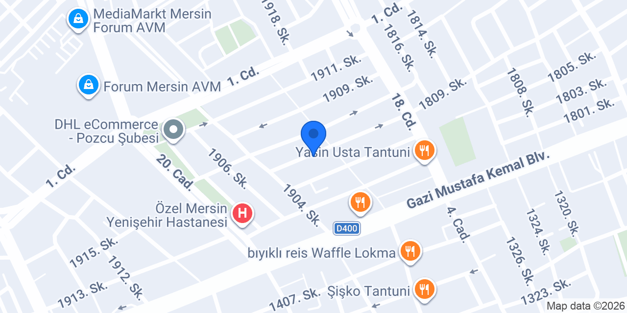 Number one Döner konumu