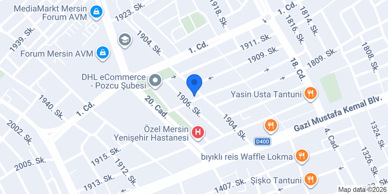 Salon HÜSEYİN'CE konumu