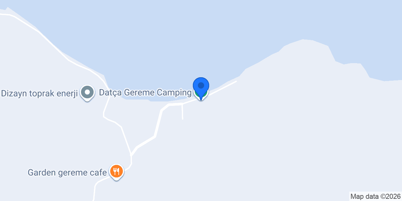 Datça Gereme Camping konumu