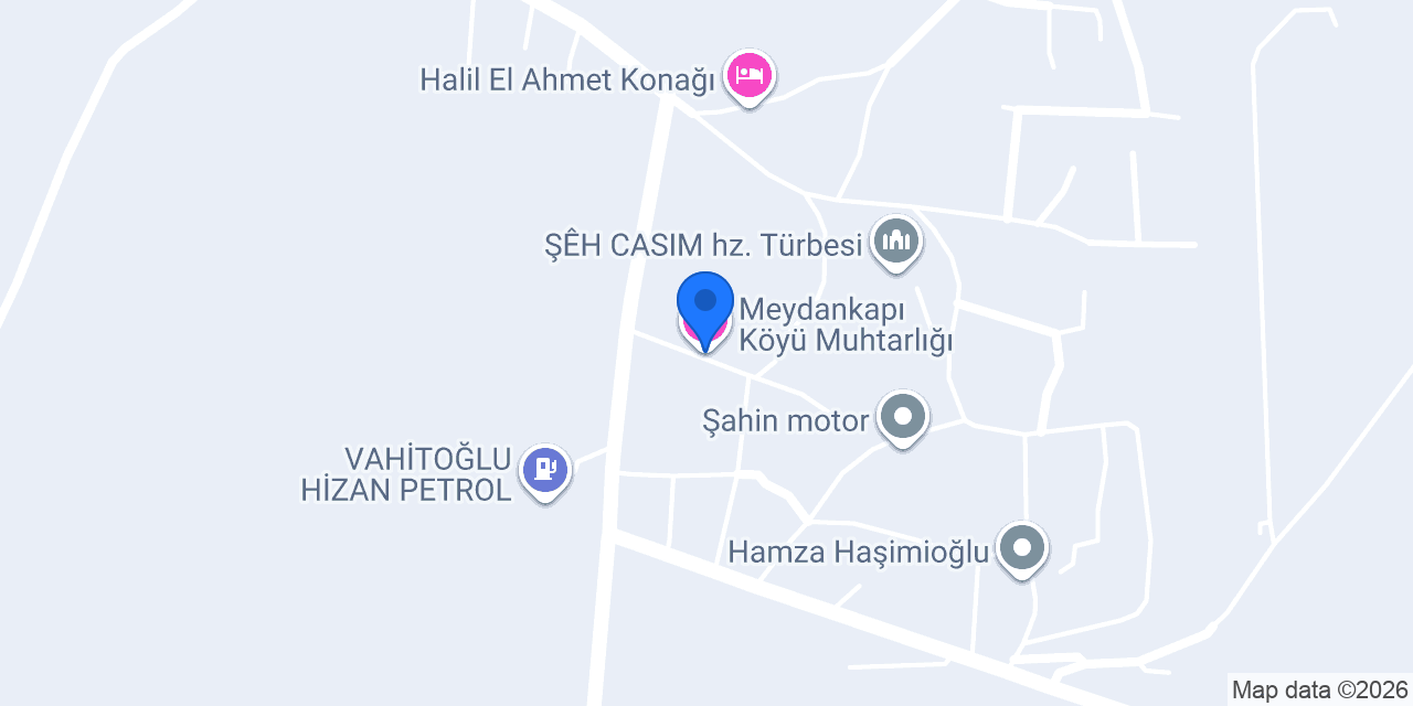Meydankapı Köyü Muhtarlığı konumu