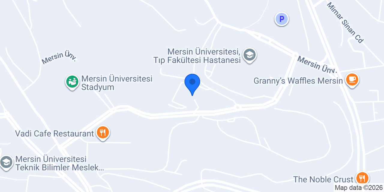 Doç. Dr. Mahmut Bakır Koyuncu (Mersin Hematoloji) konumu