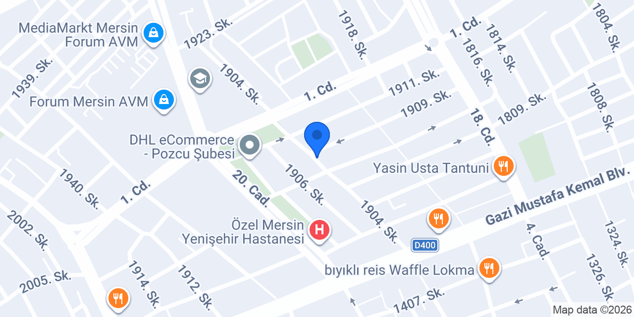 Forum Uzman Terzi konumu