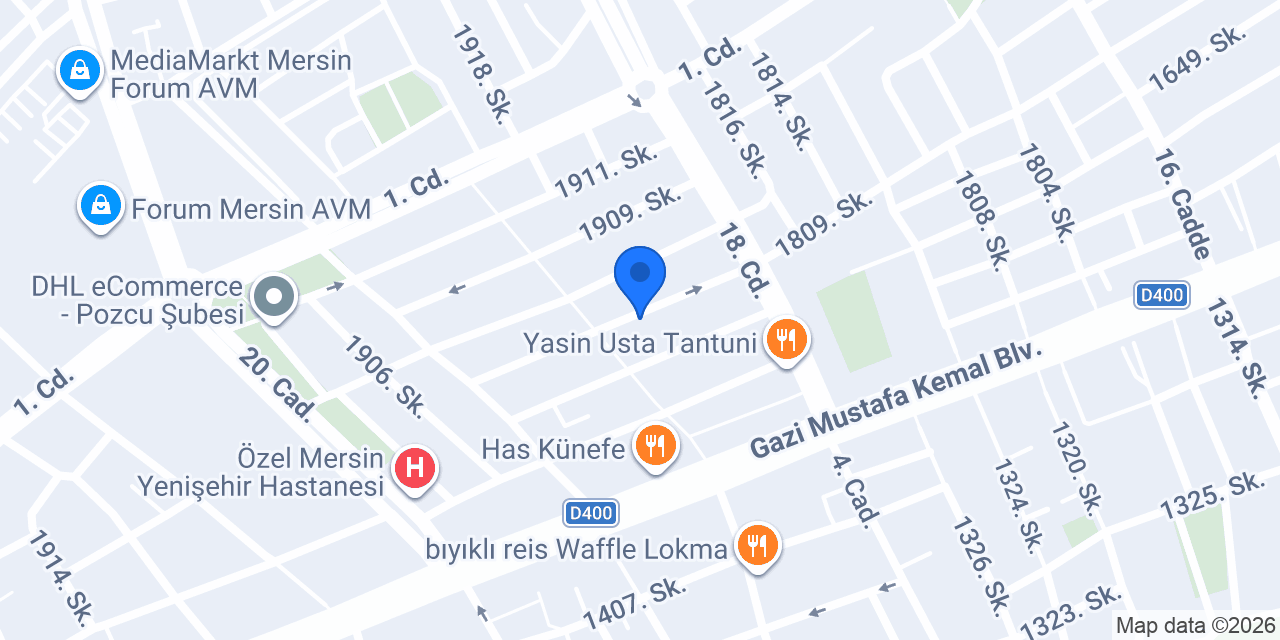 Nergis Çeyiz konumu