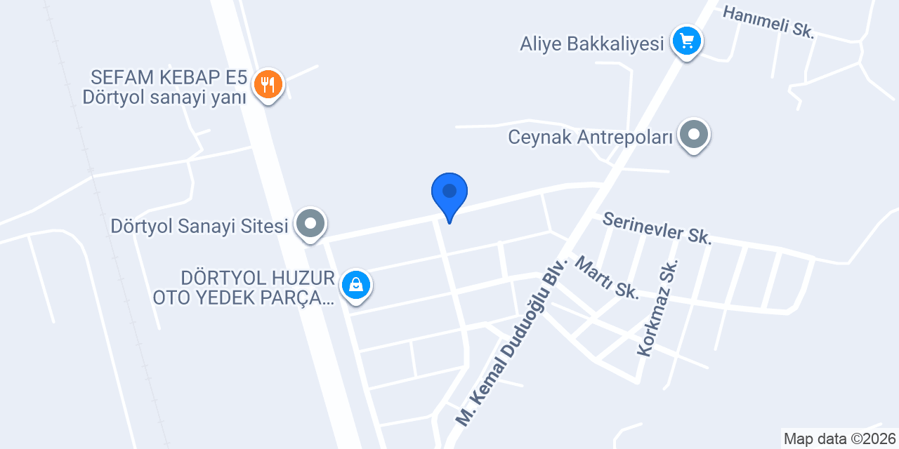 TABLI OTO YEDEK PARÇA konumu
