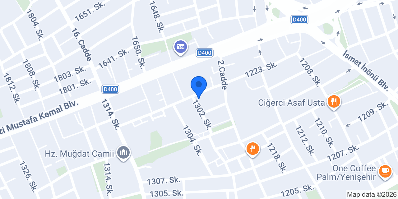 AŞANLAR RENT ACAR konumu