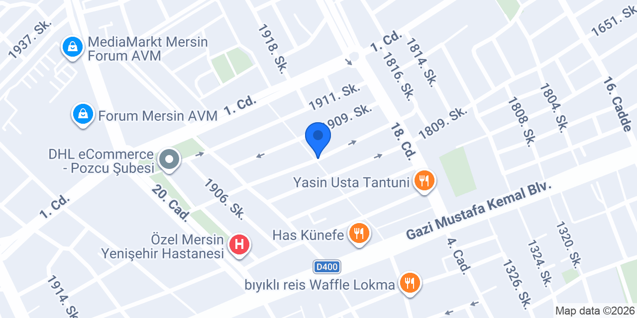 ONUR ET konumu