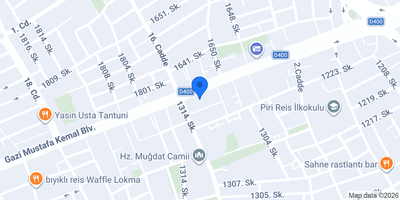 Yapı Kredi - Pozcu Şubesi konumu