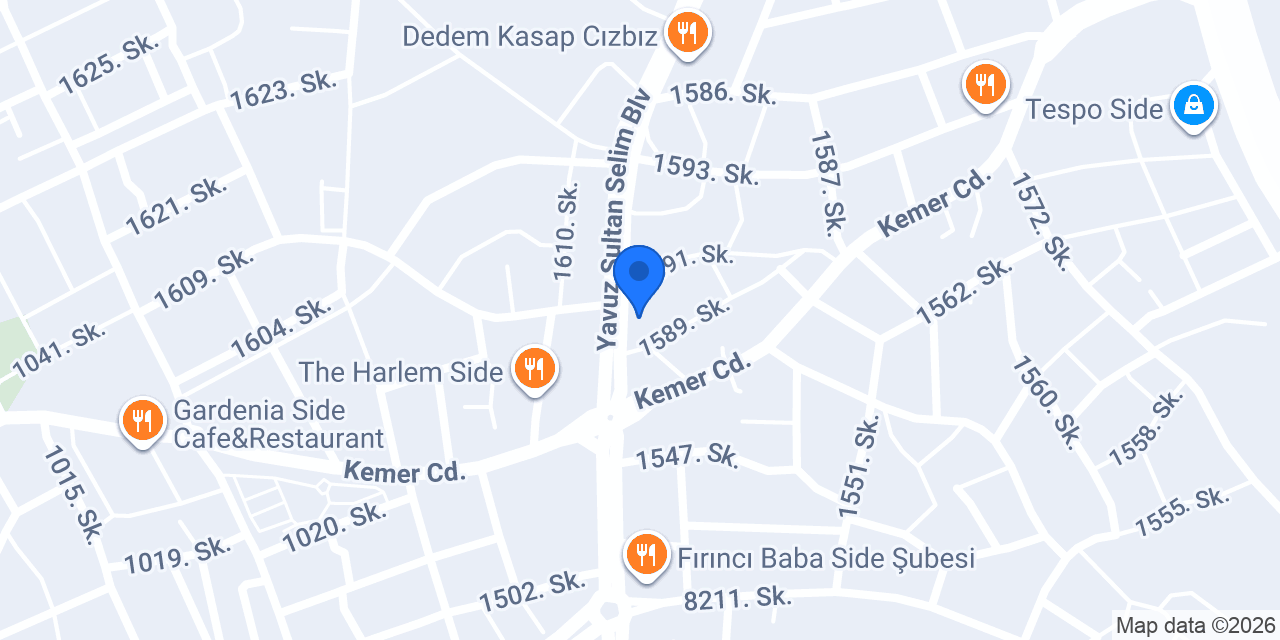 ERTUNÇ MOTOR BİSİKLET SİDE konumu