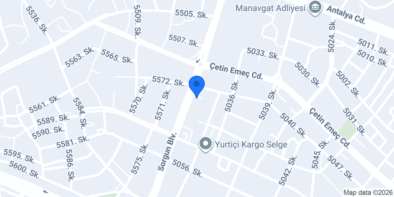 HT Manavgat Yapı konumu