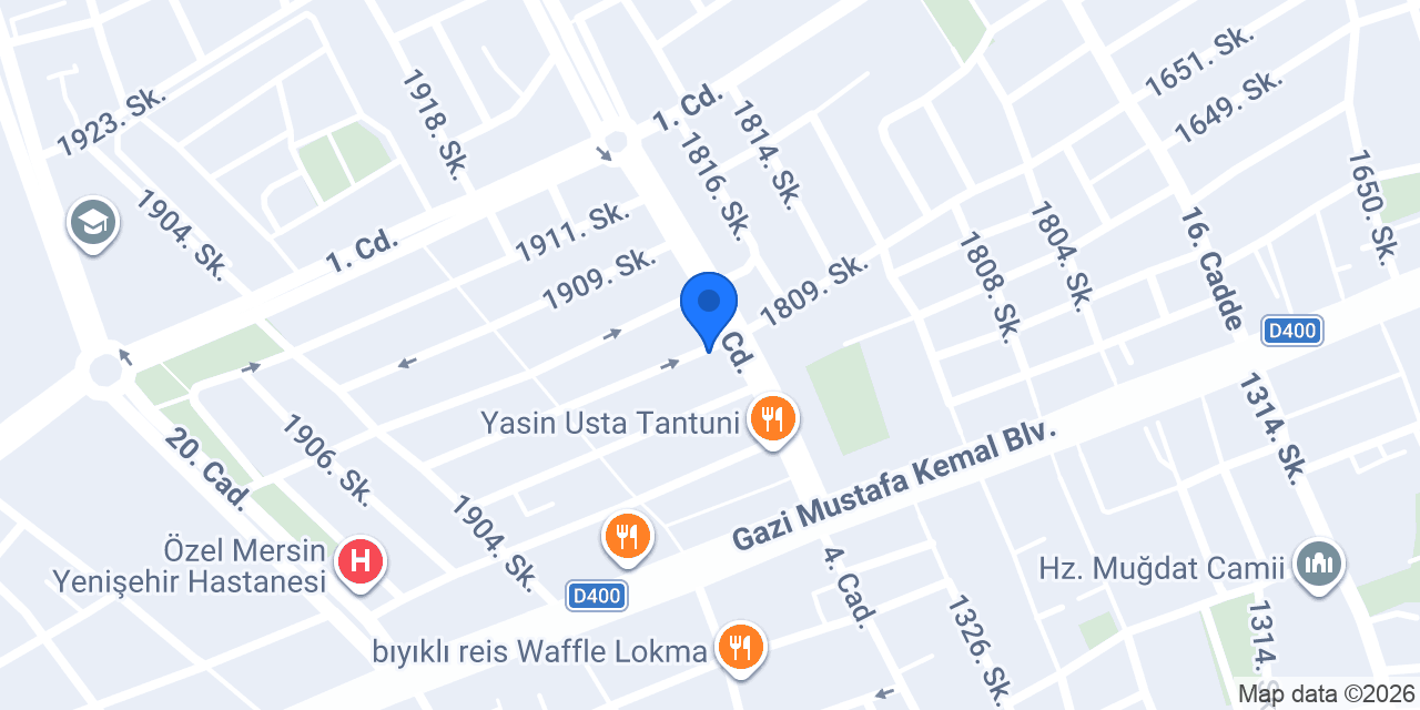 Merit Terzi konumu