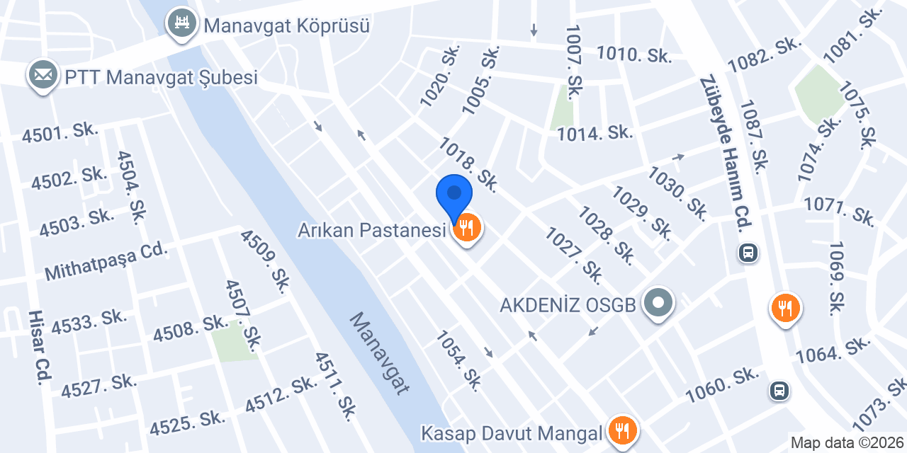 Sargın Veteriner Kliniği konumu