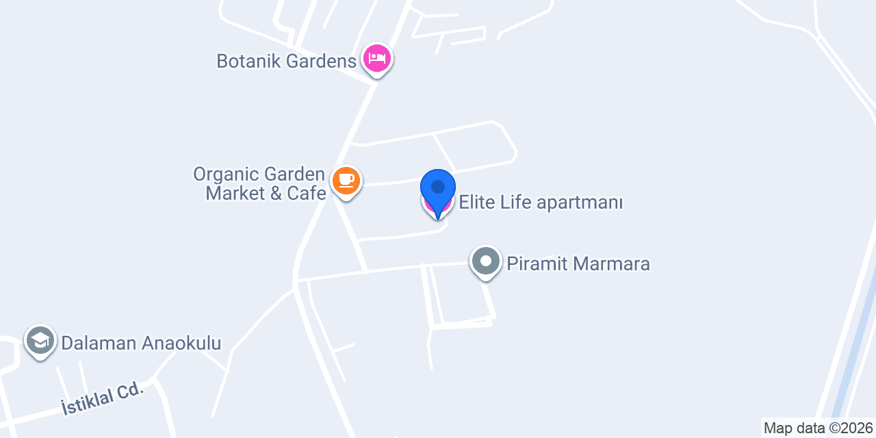 Elite Life apartmanı konumu