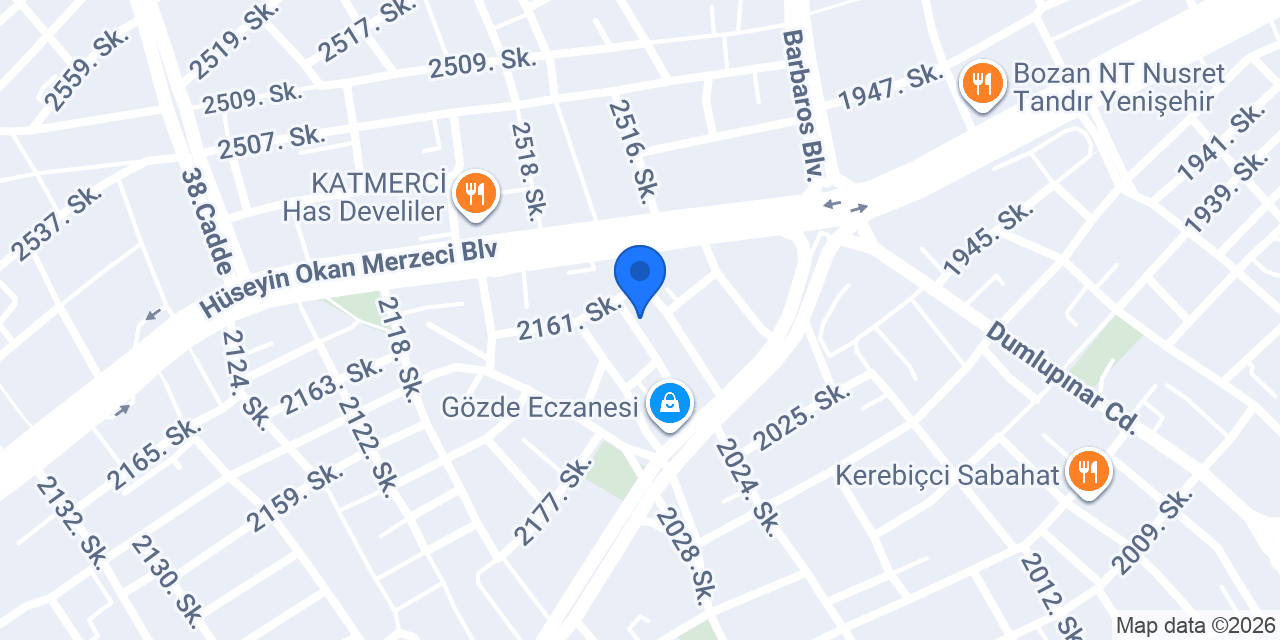 Dicle Eczanesi - Yenişehir konumu