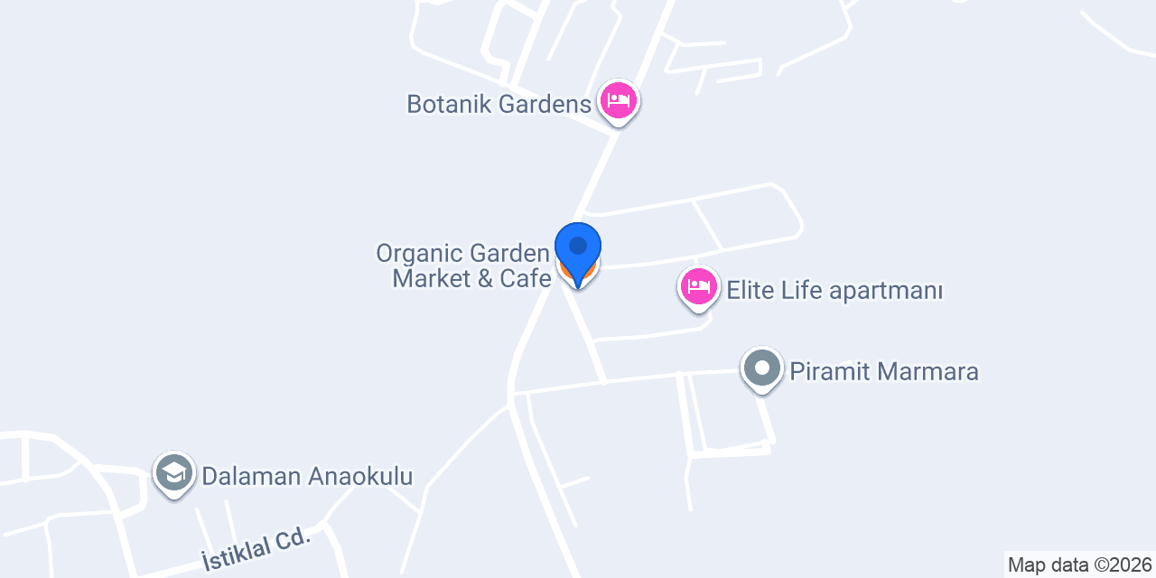 Organic Garden Market & Cafe konumu