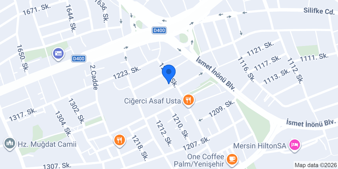 Mersin Adaklık - Özkanlar Et konumu