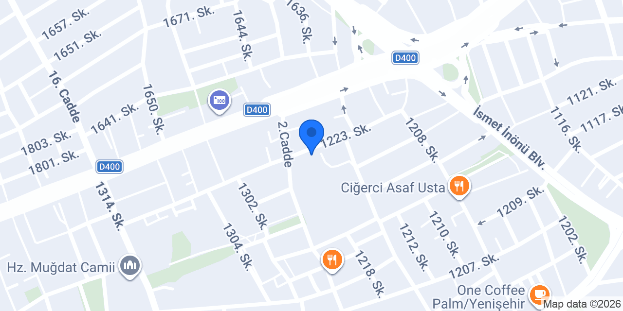 Mersin Masaj Salonu E&C VİP SPA CENTER konumu