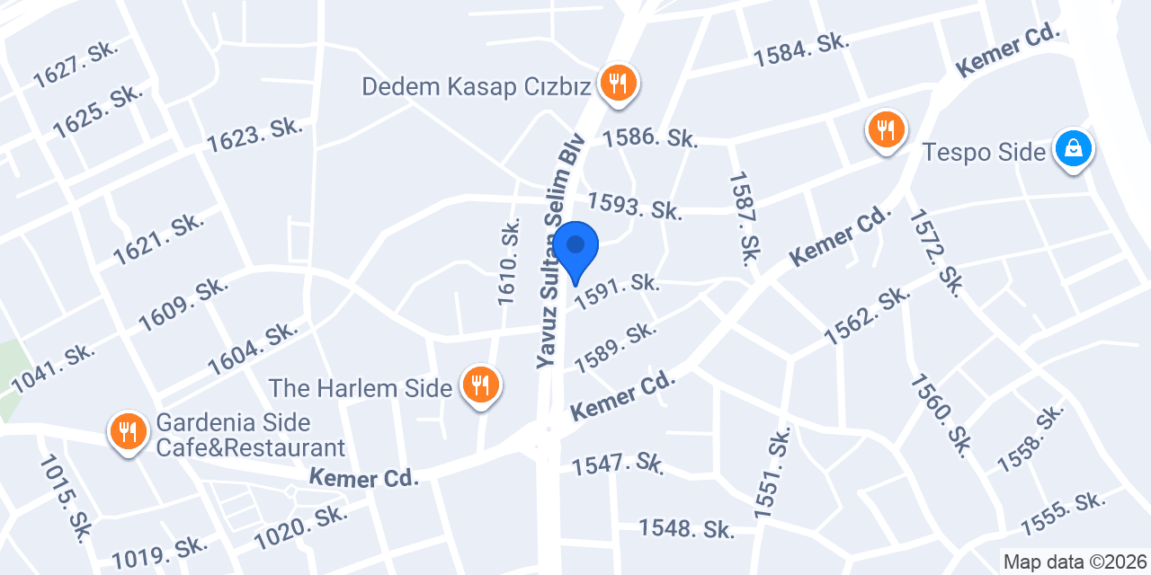 Antiochia Hatay Brunch and Restaurant konumu