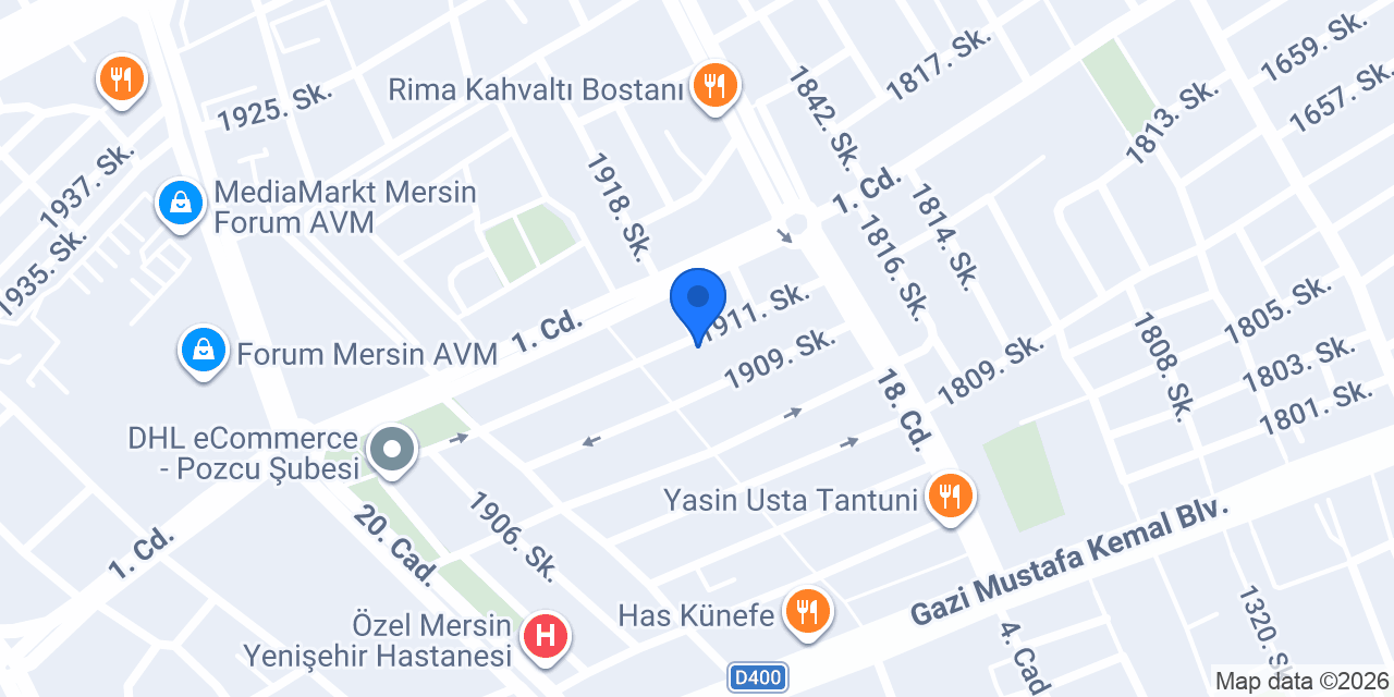 Şahin Erkek Kuaförü konumu