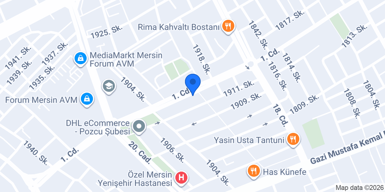 Doğa Eczanesi konumu