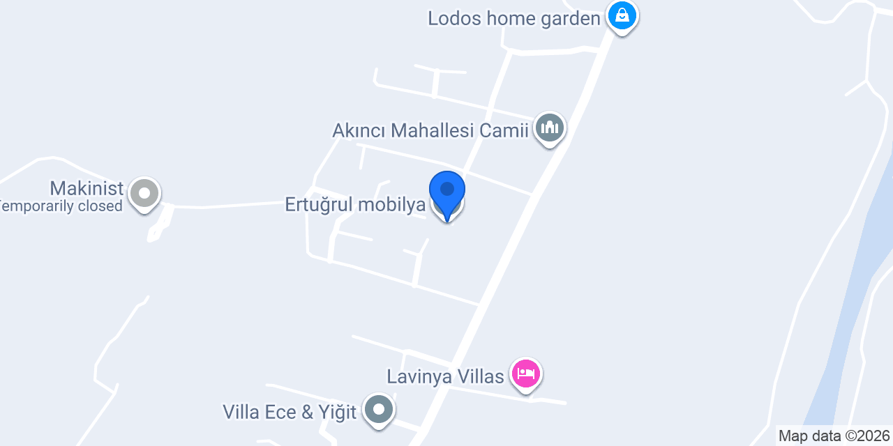 Ertuğrul mobilya konumu