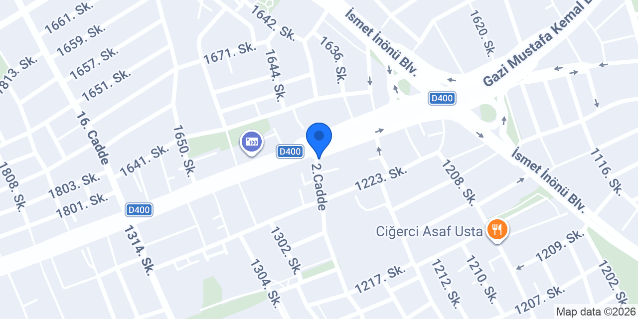Öztürkler Eczanesi konumu