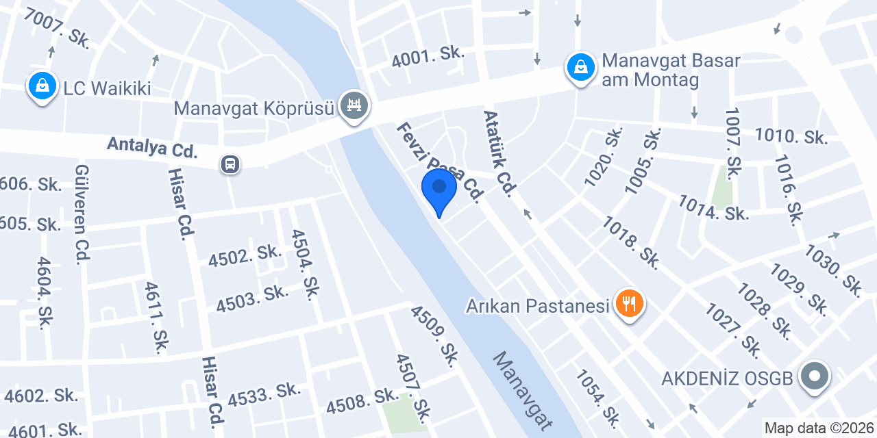 Karadeniz Pide cafe restaurant konumu