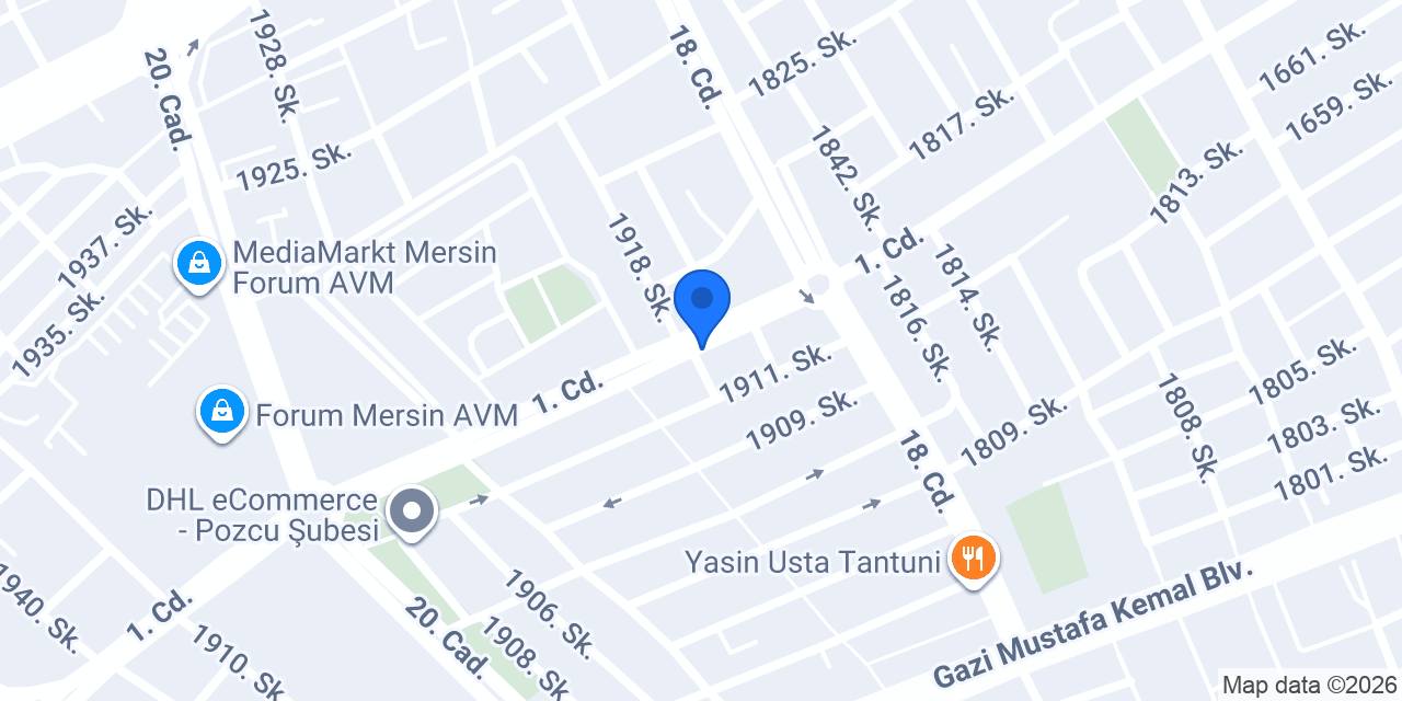 Gülçin Eczanesi konumu