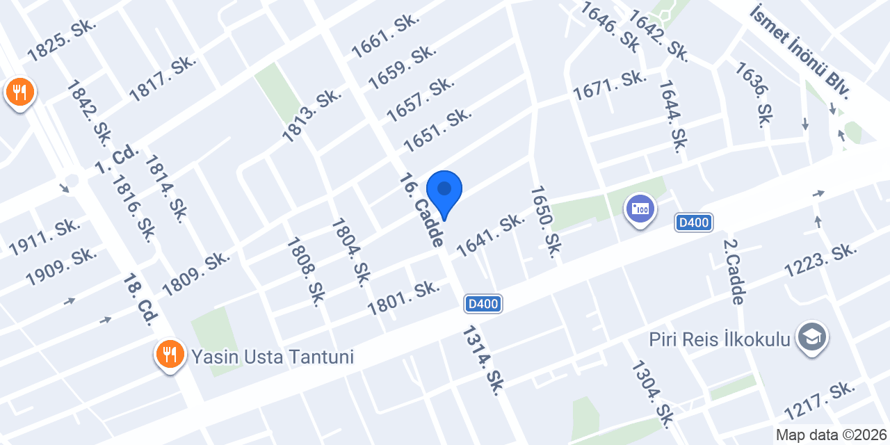 Mersin Mangal Tavuk konumu