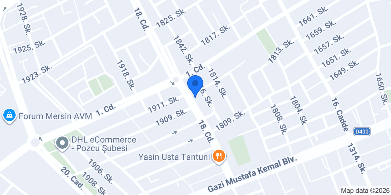 Hakko Erkek Kuaförü konumu