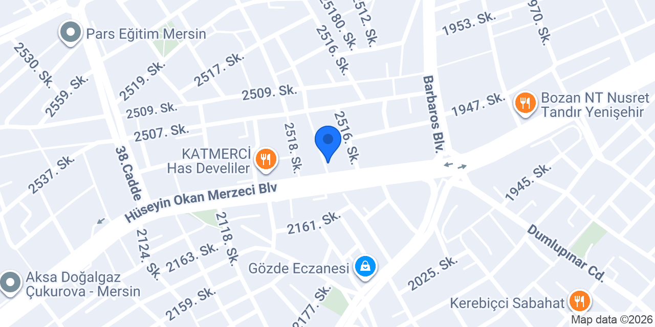 Fauna Veteriner Kliniği konumu